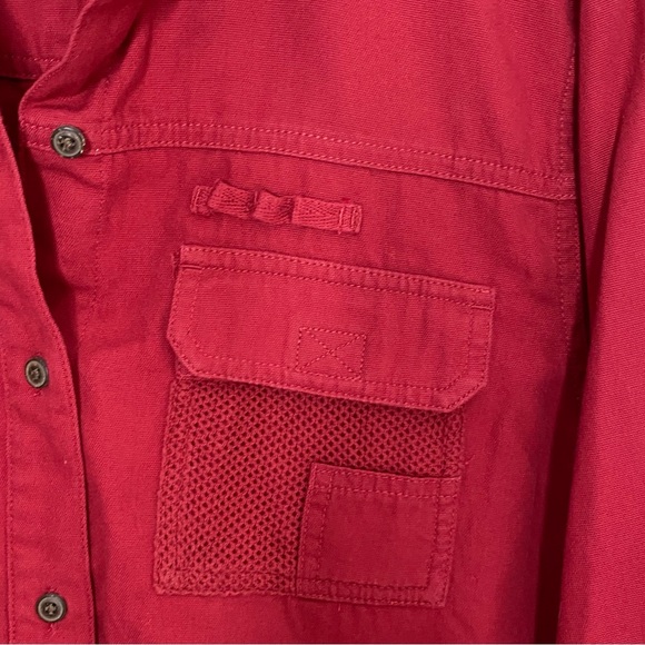 Ralph Lauren Utility twill red shirt - Picture 5 of 7